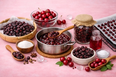 طرز تهیه آلبالو خشکه خانگی؛ آموزش کامل خشک کردن آلبالو به روش سنتی و مدرن