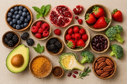 کدام مواد غذایی بیشترین آنتی‌اکسیدان را دارند؟ بررسی علمی منابع قوی آنتی‌اکسیدان‌ها در طبیعت