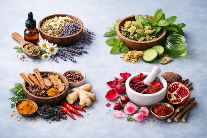راهنمای انتخاب گیاهان دارویی بر اساس مزاج‌های گوناگون