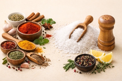 چگونه با مصرف ادویه‌ها مقدار نمک مصرفی رژیم غذایی خود را کاهش دهیم؟