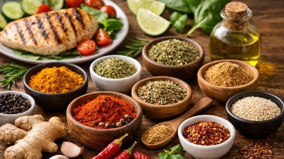ادویه‌های مناسب غذاهای کم کالری و رژیمی کدامند؟