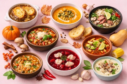 طرز تهیه ۱۰ سوپ خوشمزه بین‌المللی پاییزی؛ بهترین دستورهای گرم و مقوی برای روزهای سرد