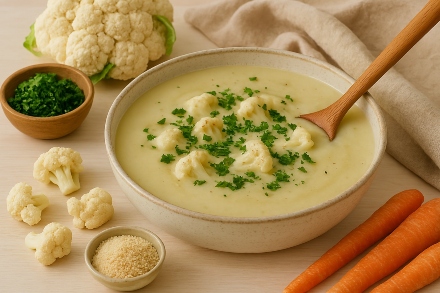 خواص گل کلم و طرز تهیه سوپ گل کلم؛ سبزی معجزه‌گر و غذایی سبک و مقوی