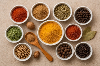 ادویه‌های مناسب برای سوپ؛ بررسی علمی، خواص، ترکیب‌ها و کاربرد در انواع سوپ‌های ایرانی و بین‌المللی