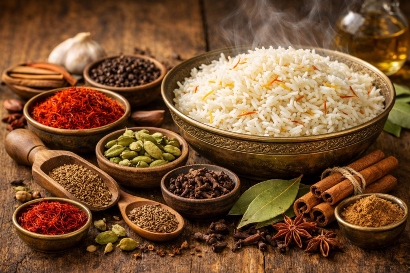 کدام ادویه‌ها باعث خوش عطر شدن برنج می‌شوند؟ معرفی بهترین ادویه‌های معطر برای برنج ایرانی