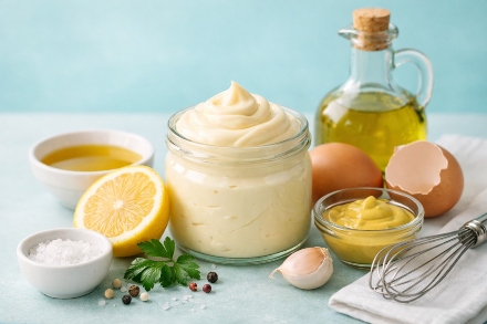 چگونه سس مایونز خانگی با کیفیت عالی درست کنیم؟ اصول تهیه، مواد لازم و رازهای خوشمزگی