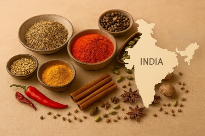 ادویه‌های مصرفی کشور هندوستان و انواع کاری‌ها: بررسی علمی، کاربردی و فرهنگی