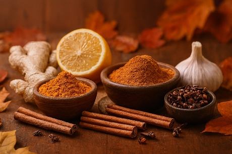 پرکاربردترین ادویه‌های پاییزی؛ عطر و طعمی گرم برای روزهای خنک