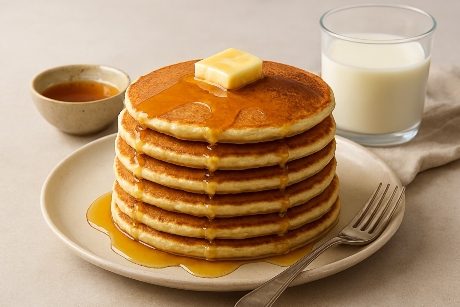 طرز تهیه پنکیک اصل و خواص آن