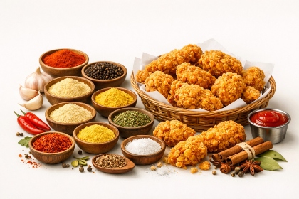ادویه‌های پخت مرغ کنتاکی و روش تهیه مرغ کنتاکی خانگی ترد و خوشمزه